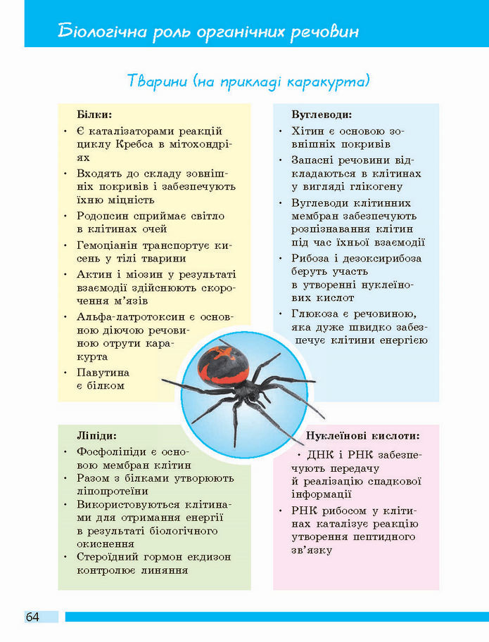 Біологія і екологія 10 клас Задорожний 2018 (Станд.)