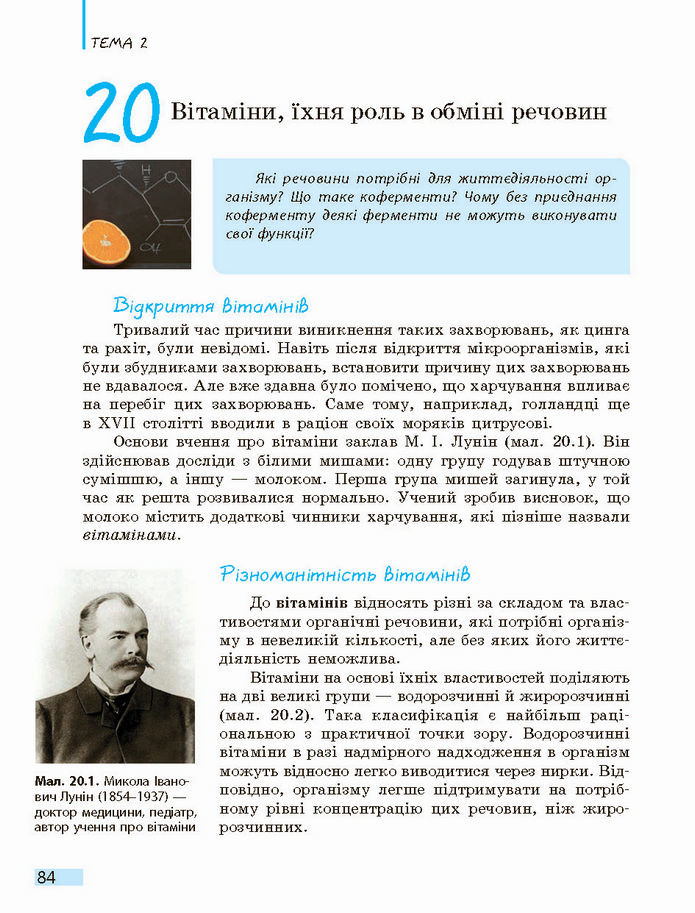 Біологія і екологія 10 клас Задорожний 2018 (Станд.)