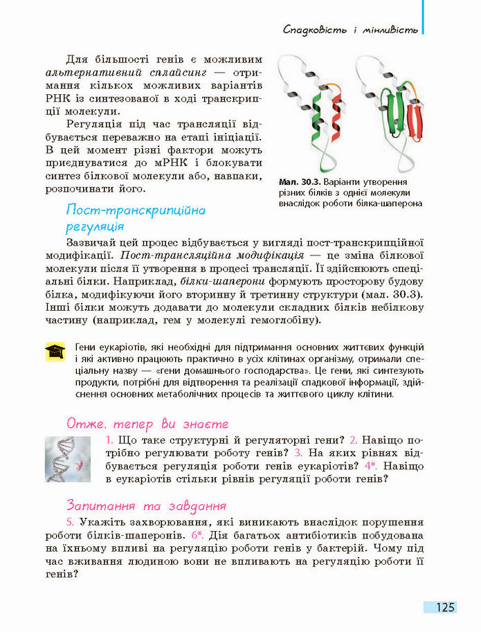 Біологія і екологія 10 клас Задорожний 2018 (Станд.)