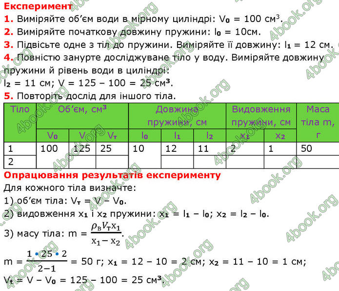 ГДЗ Фізика 7 клас Баряхтар (2024)