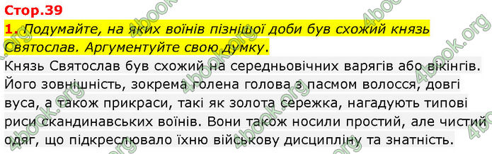 ГДЗ Історія України 7 клас Щупак (2024)