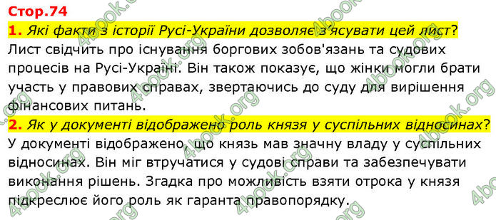 ГДЗ Історія України 7 клас Щупак (2024)