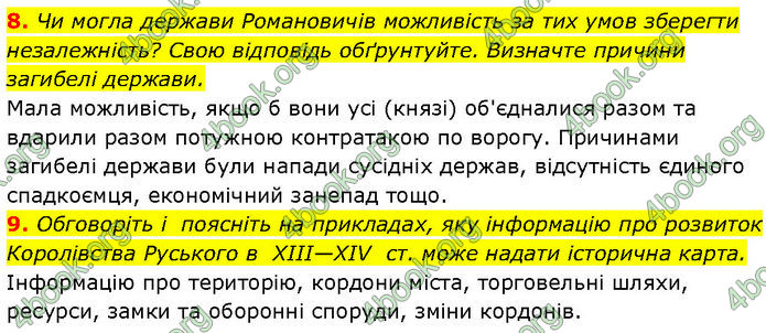 ГДЗ Історія України 7 клас Галімов