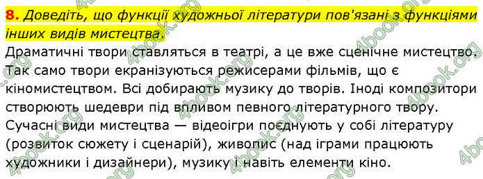 ГДЗ Українська література 7 клас Заболотний