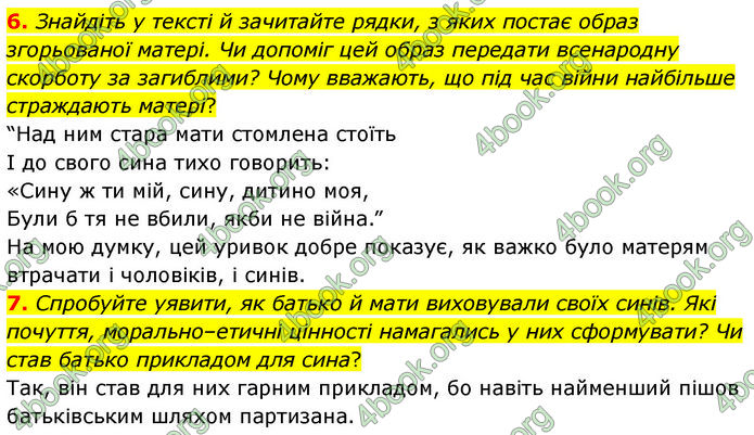 ГДЗ Українська література 7 клас Заболотний