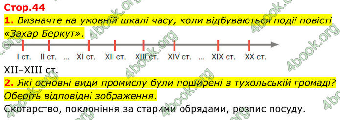 ГДЗ Українська література 7 клас Заболотний