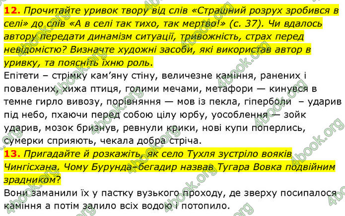ГДЗ Українська література 7 клас Заболотний