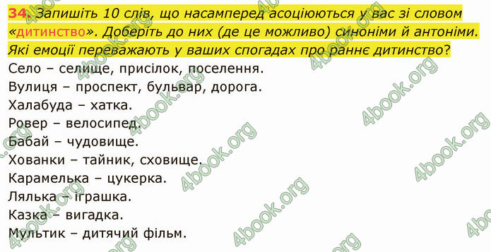 ГДЗ Українська мова 5 клас Голуб 2022