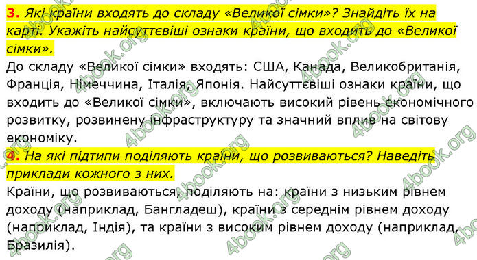 ГДЗ Географія 9 клас Довгань