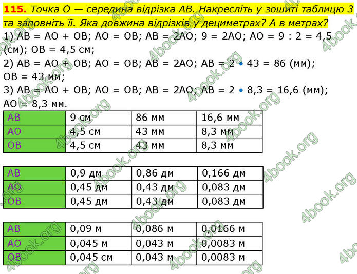 ГДЗ Геометрія 7 клас Бурда