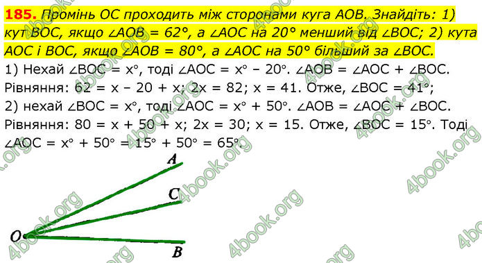 ГДЗ Геометрія 7 клас Бурда