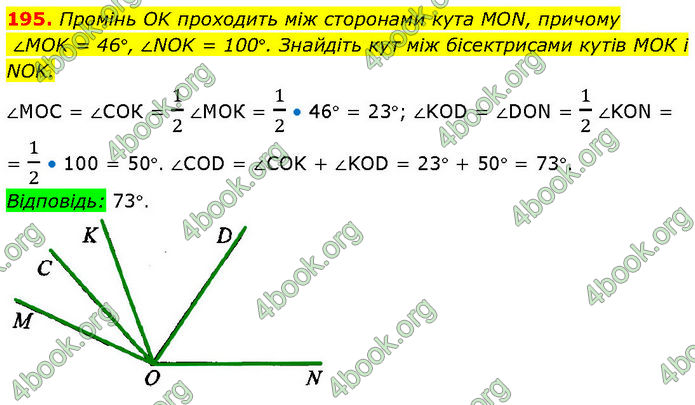 ГДЗ Геометрія 7 клас Бурда