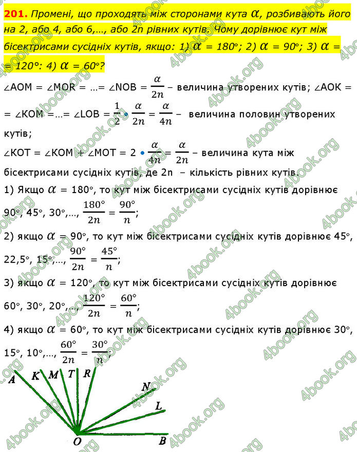 ГДЗ Геометрія 7 клас Бурда