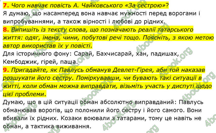 ГДЗ Українська література 7 клас Авраменко (2024)