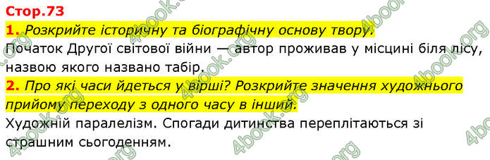 ГДЗ Зарубіжна література 7 клас Ніколенко