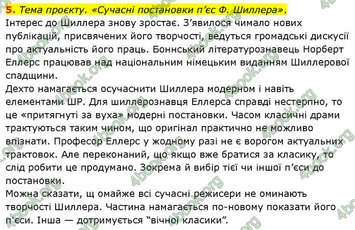 ГДЗ Зарубіжна література 7 клас Волощук