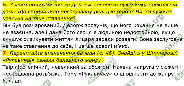 ГДЗ Зарубіжна література 7 клас Волощук