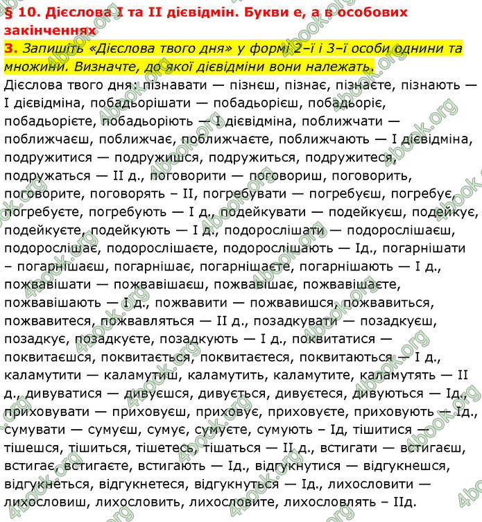 ГДЗ Українська мова 7 клас Голуб (2024)