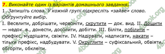 ГДЗ Українська мова 7 клас Голуб (2024)