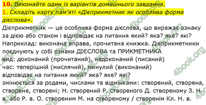 ГДЗ Українська мова 7 клас Голуб (2024)