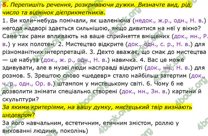 ГДЗ Українська мова 7 клас Голуб (2024)