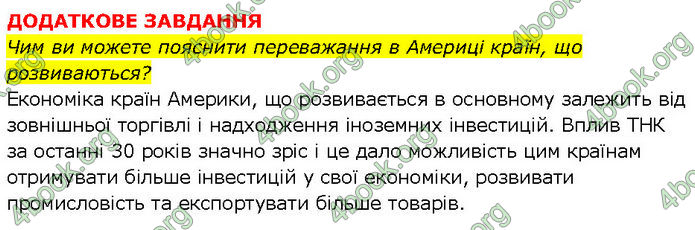 Відповіді Зошит Географія 10 клас Стадник 2024. ГДЗ