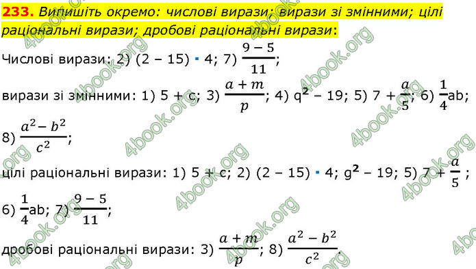 ГДЗ Алгебра 7 клас Істер (2024)