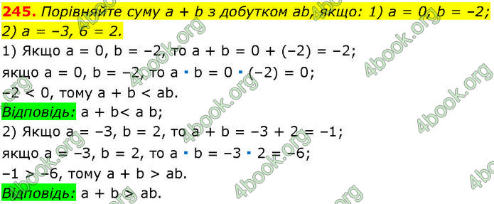 ГДЗ Алгебра 7 клас Істер (2024)