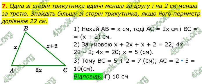 ГДЗ Геометрія 7 клас Істер (2024)