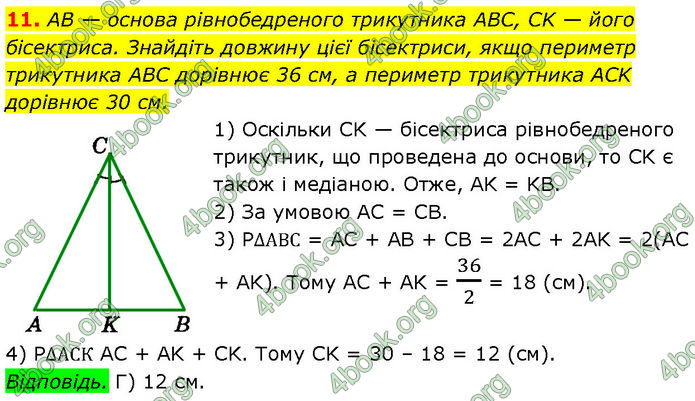 ГДЗ Геометрія 7 клас Істер (2024)