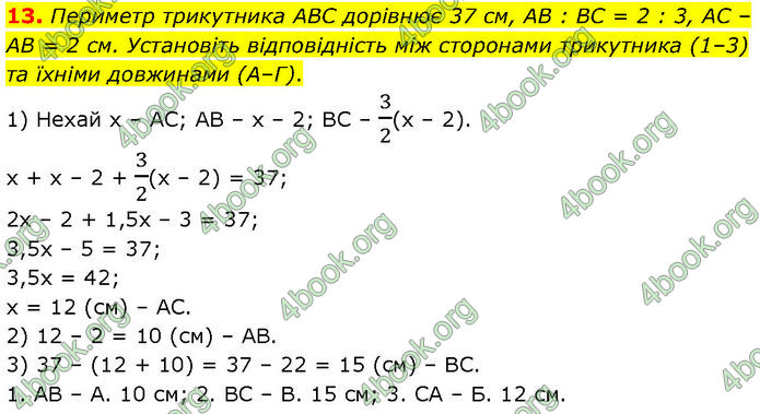 ГДЗ Геометрія 7 клас Істер (2024)