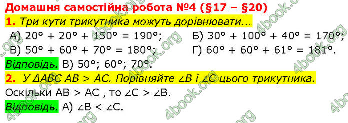 ГДЗ Геометрія 7 клас Істер (2024)