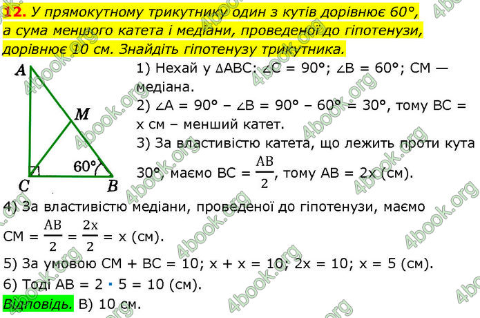 ГДЗ Геометрія 7 клас Істер (2024)