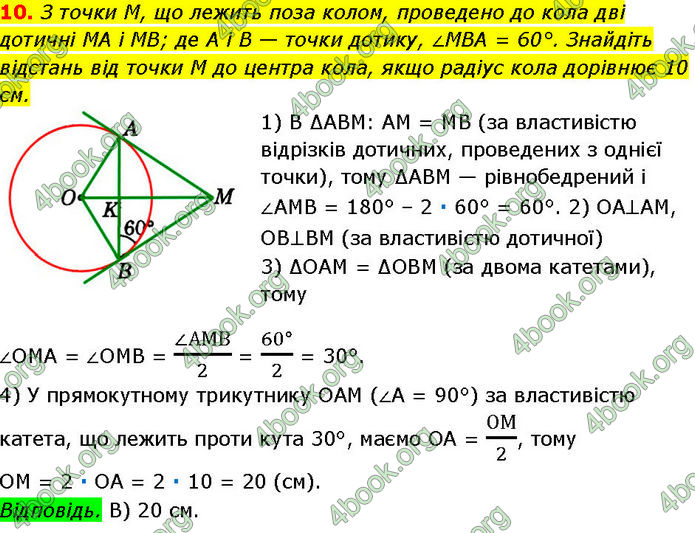 ГДЗ Геометрія 7 клас Істер (2024)