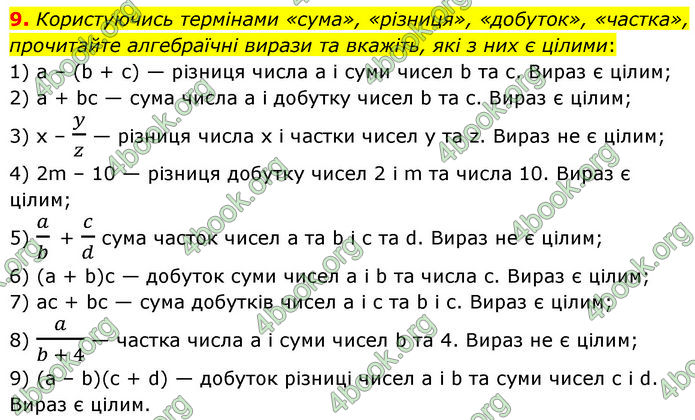 ГДЗ Математика 7 клас Мерзляк (2024)