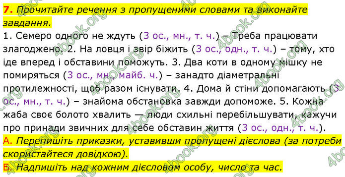 ГДЗ Українська мова 7 клас Авраменко