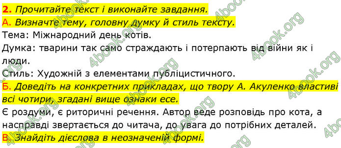 ГДЗ Українська мова 7 клас Авраменко