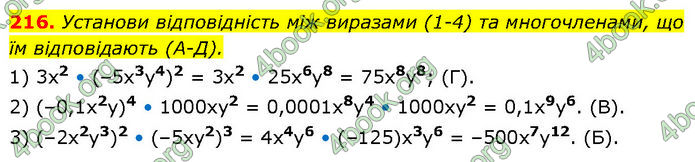 ГДЗ Алгебра 7 клас Бевз (2024)