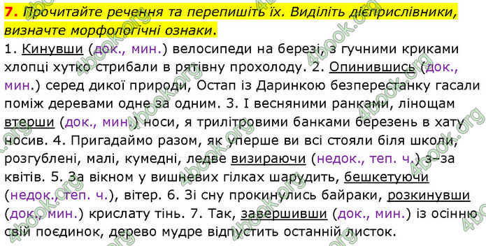 ГДЗ Українська мова 7 клас Голуб (2024)