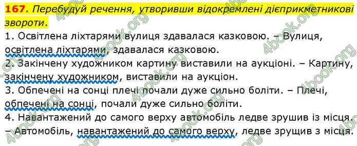 ГДЗ Українська мова 7 клас Онатій