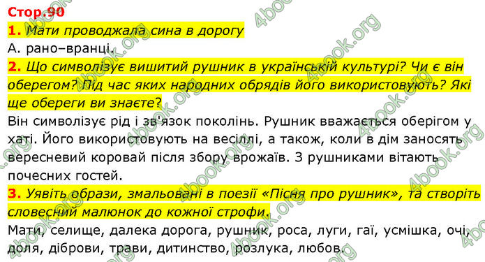 ГДЗ Українська література 7 клас Заболотний