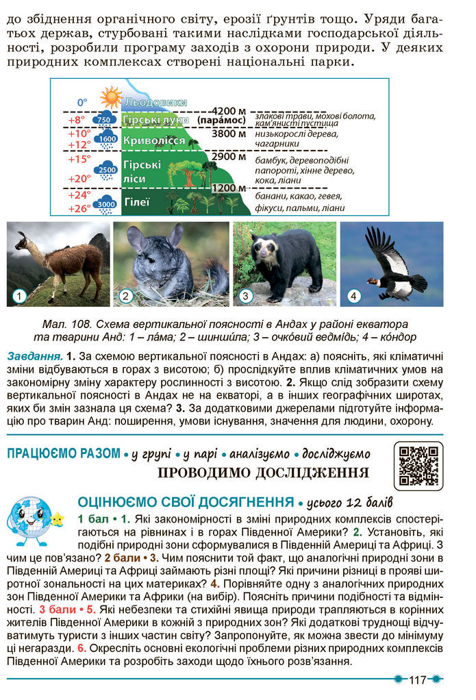 Підручник Географія 7 клас Кобернік (2024)