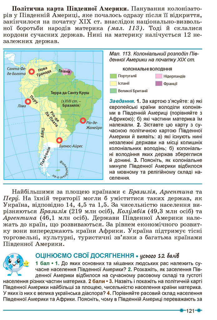 Підручник Географія 7 клас Кобернік (2024)