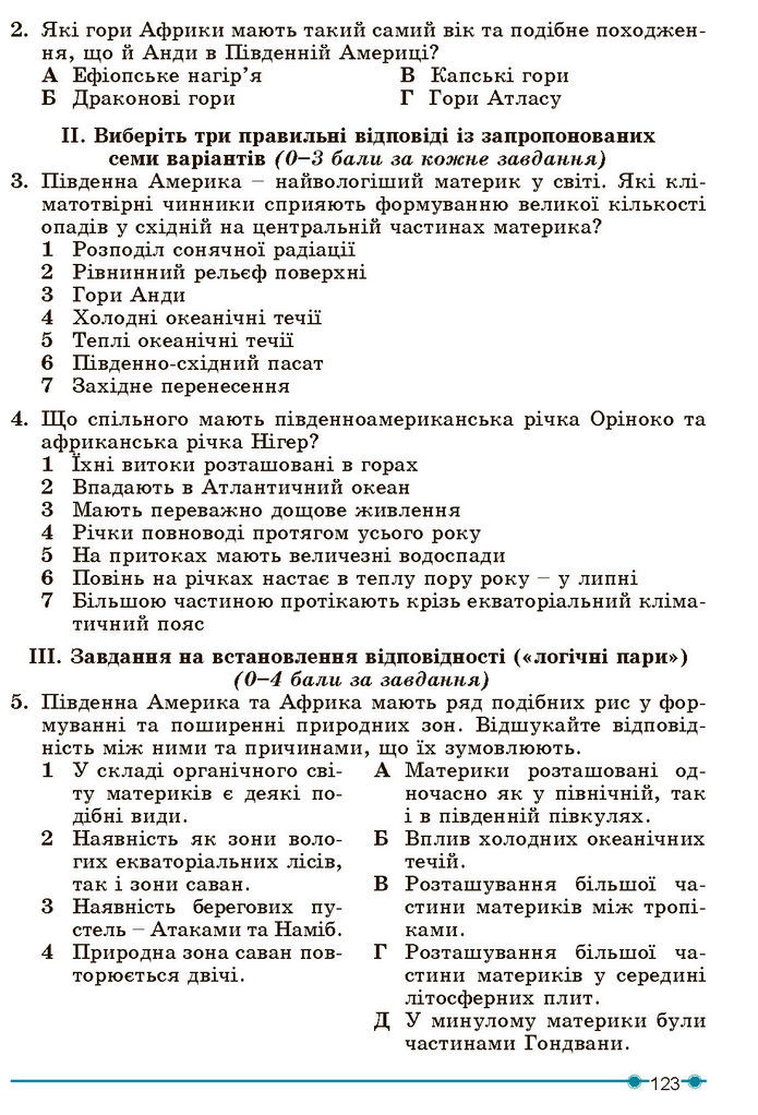 Підручник Географія 7 клас Кобернік (2024)
