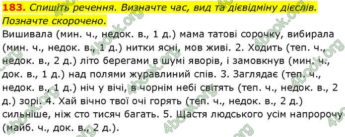 ГДЗ Українська мова 7 клас Заболотний (2024)