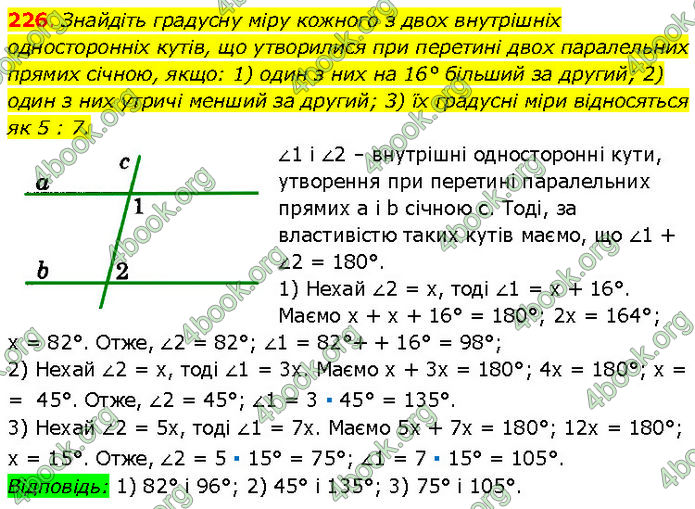 ГДЗ Геометрія 7 клас Істер (2024)