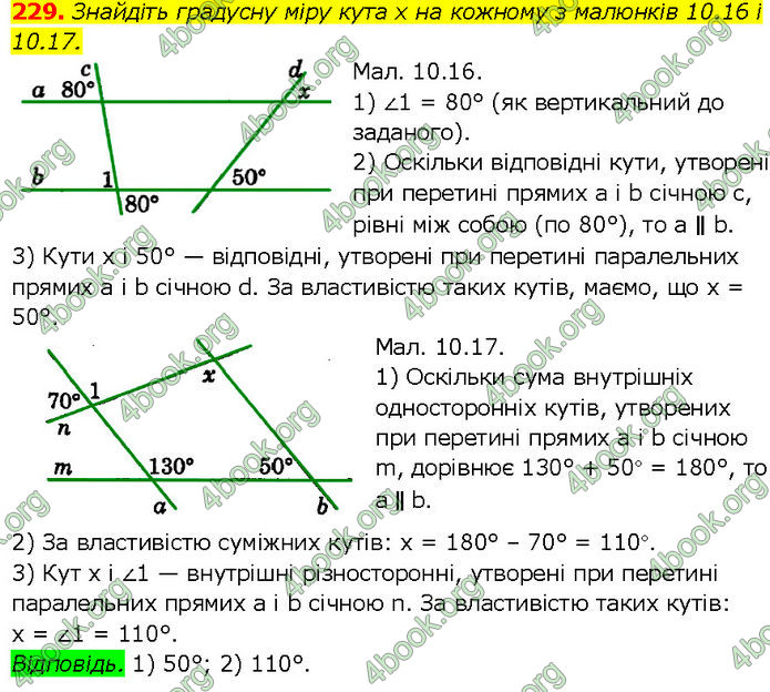 ГДЗ Геометрія 7 клас Істер (2024)