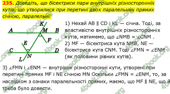 ГДЗ Геометрія 7 клас Істер (2024)