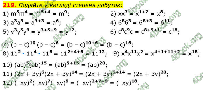 ГДЗ Алгебра 7 клас Мерзляк (2024)