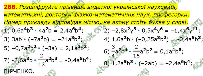 ГДЗ Алгебра 7 клас Мерзляк (2024)